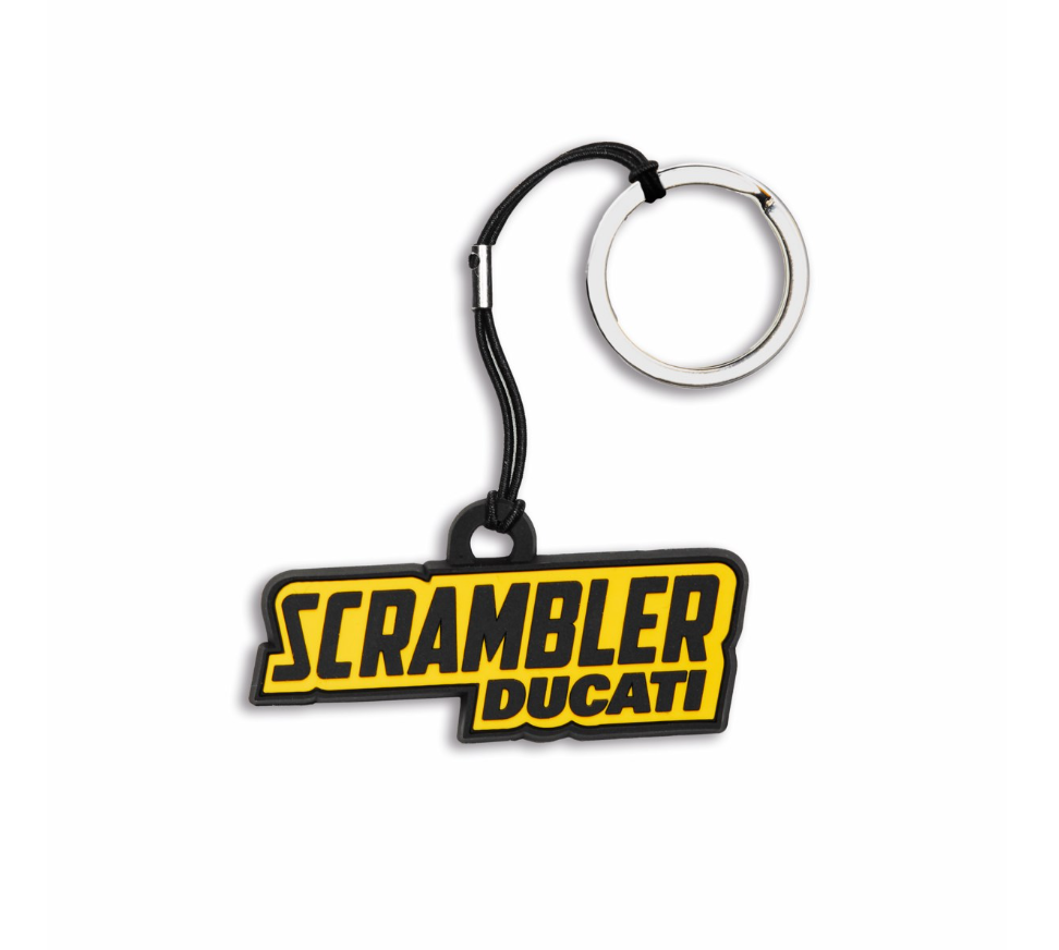 Scrambler Logo Key Chain