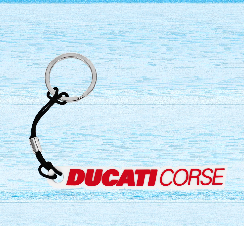 Ducati Corse Logo Key Chain