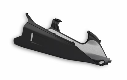 Carbon Belly Pan for Racing Exhausts (Panigale)