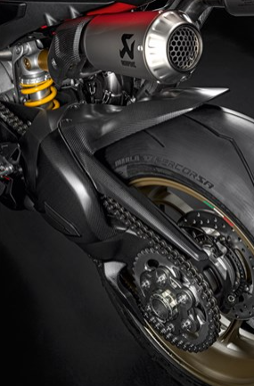 Carbon Rear Mudguard