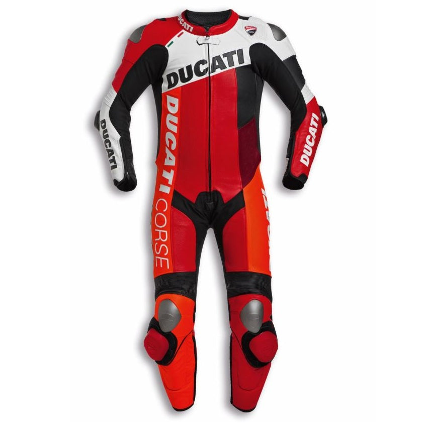 Ducati Corse C6 Leather Racing 1-piece Suit - Perforated