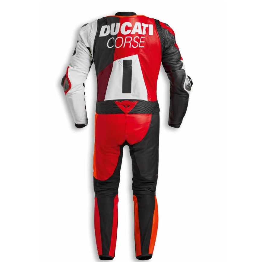 Ducati Corse C6 Leather Racing 1-piece Suit - Perforated