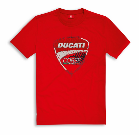 Ducati Corse Sketch T-Shirt