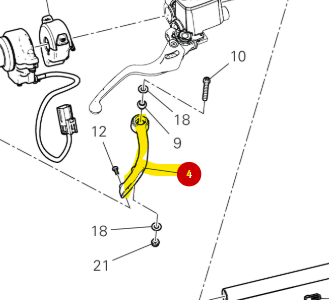 Hand Guard Arm RH + LH (4601L901A) (4601L911A)