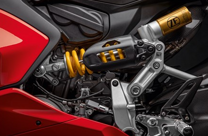 Carbon Cover for Rear Shock Absorber