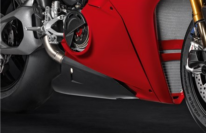 Carbon Belly Pan for Racing Exhausts (Panigale)