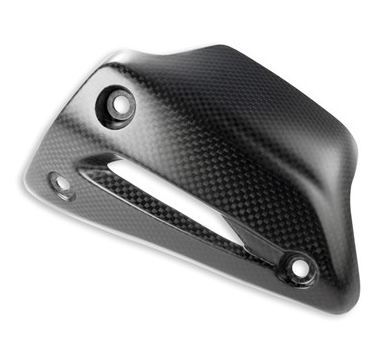 Carbon Heat Guard ( Hypermotard )
