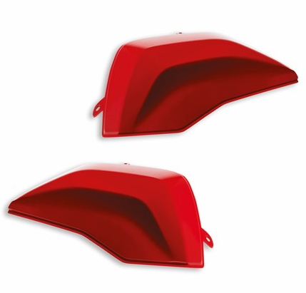 Cover for plastic side panniers