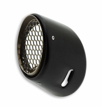 Carbon & Titanium Exhaust Cover