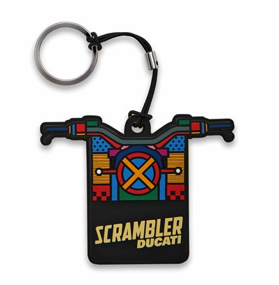 Scrambler Freedom Keyring