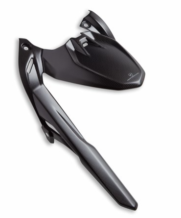 Carbon Rear Mudguard