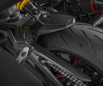 Carbon Rear Mudguard